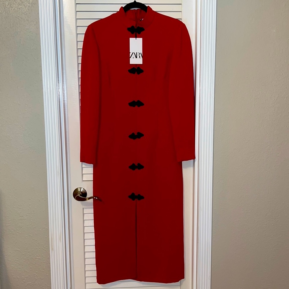 BRAND NEW Zara modern-take of the QiPao